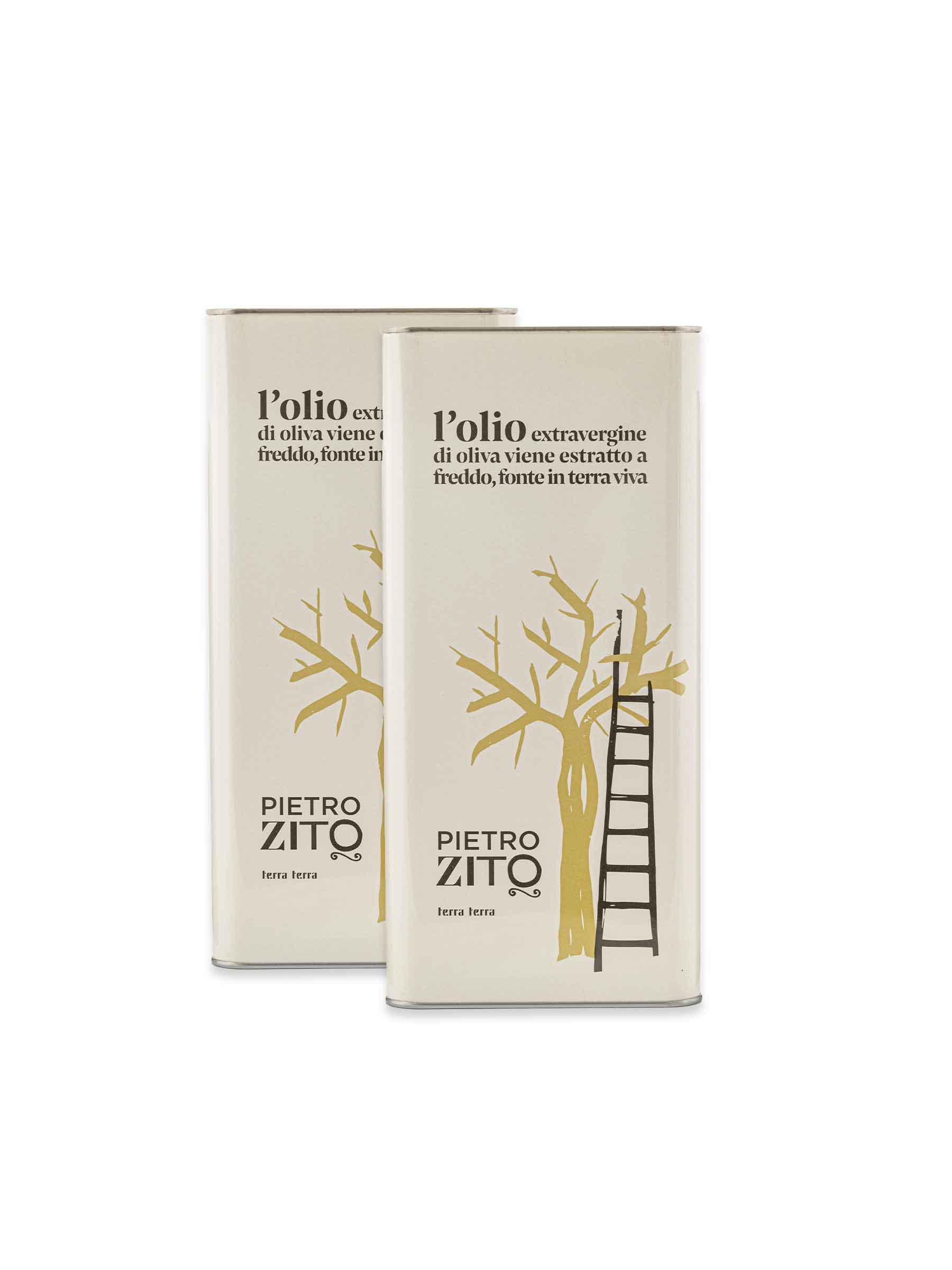 Pacco Olio 2 Lattine da 5 litri, nuova campagna 2025/2026 – spedizione inclusa