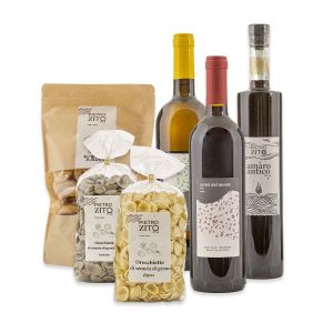 Pacco l’Assaggio 2: taralli, orecchiette, passata di pomodoro e olio