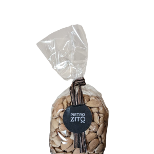 Mandorle tostate, salate in sacchetto da 200 gr